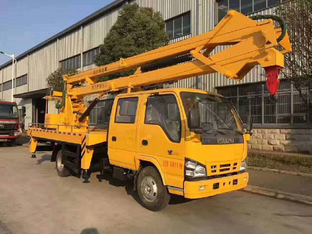 慶鈴五十鈴14米高空作業(yè)車(chē)